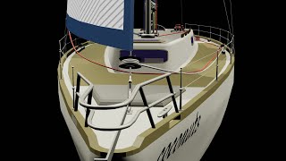 Rigging for beginners  1 Sailboat rigging explained from standing rigging to running rigging [upl. by Mailand]