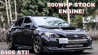 600whp STOCK Motor STI [upl. by Won]