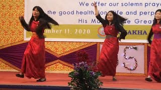 Dzongkha Remix dance by Punakha Central School Lekeythang [upl. by Riem757]