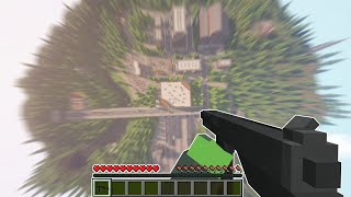 I turned Mincraft into a firstperson shooter Battle Royale [upl. by Diann]