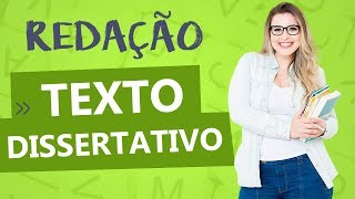 TEXTO DISSERTATIVO CARACTERÍSTICAS DA REDAÇÃO  Profa Pamba [upl. by Adoree946]