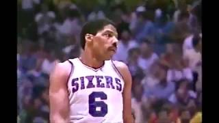 Julius Erving  1982 NBA Final Plays [upl. by Neema]