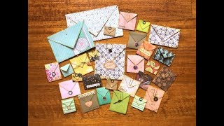 DIY Ephemera for Junk Journals PART 2  Flip Down Envelopes [upl. by Leiand]