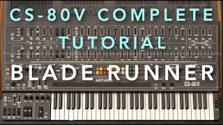 CS80V Tutorial  Guide to Every Feature Blade Runner Example [upl. by Darill]