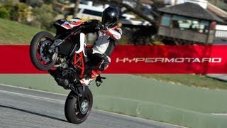 Ducati Hypermotard  motogeo First Ride Review [upl. by Phemia]