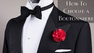 Lapel Flower Pin amp Boutonniere Basics  How To Find The Right One For You [upl. by Elstan773]