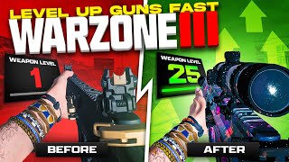 The FASTEST Way To Level Up Guns in Warzone 3 [upl. by Emili]