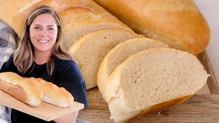 Homemade French Bread Recipe [upl. by Eerolam]