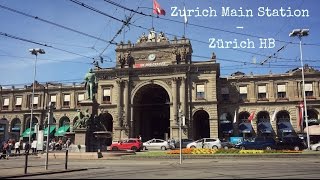 Zurich Main Station  Zürich HB [upl. by Dorsman]