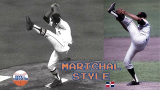 Juan Marichal Unique Pitching Style on MLB The Show 21 Shorts [upl. by Lleryd434]