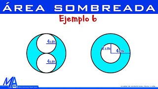 Áreas sombreadas  Ejemplo 6 [upl. by Oralia]