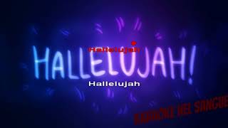 Hallelujah Italian Version Karaoke 2 [upl. by Elaina]