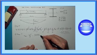 TRAVE DI ACCIAIO IPE  VERIFICA FLESSIONE MSL 246 [upl. by Eirrem3]