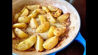 Greek Lemon Potatoes  Christine Cushing [upl. by Notnil]