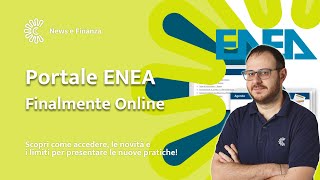 Portale ENEA 2020 finalmente ONLINE [upl. by Acinoda]