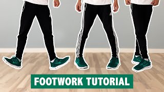 Shuffle Dance Tutorial  EASY Step By Step Footwork Tutorial [upl. by Teiluj]