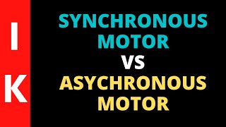 AC Motors  Synchronous and Asynchronous Motors [upl. by Nahtanaoj]