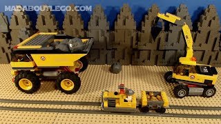 LEGO City Mining Movie [upl. by Pubilis326]