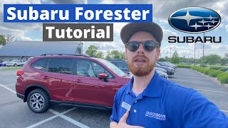 Subaru Forester How To Tutorial All The Buttons and Features [upl. by Alston766]