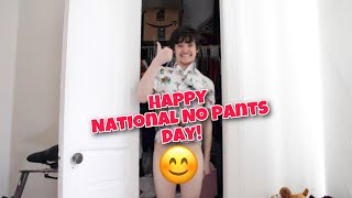 National No Pants Day [upl. by Nahtnhoj]