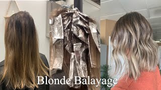 Blonde Balayage Highlights  Sschwartzkopf Blonde me [upl. by Aicener]