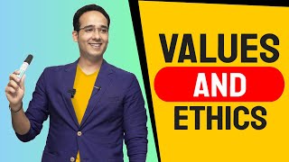 Values and Ethics in business  Values and Ethics in Profession in Hindi [upl. by Christianity]