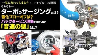 ターボのサージングは何故起こる？様々な物理現象解説 [upl. by Oahc]