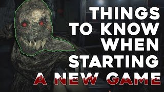 Resident Evil 7 10 Things To Know When Starting a New Game [upl. by Uhp]