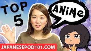 Top 5 Best Anime That Will Help You Learn Japanese [upl. by Banna]