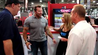 Gunter Schlierkamp  2012 Arnold Classic Expo [upl. by Etnoid]