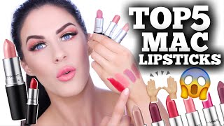 TOP 5 MAC LIPSTICKS FOR EVERY SKIN TONE [upl. by Revolc320]