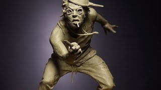 Sculpting maquette in clay FULL VIDEO [upl. by Symons]