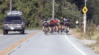 Cyclists behaving badly Riding group wont share the road [upl. by Leibman126]