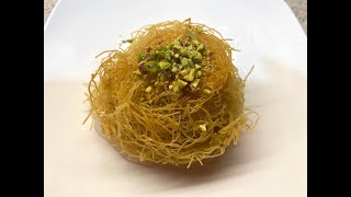 Kadaif me Arra amp Stika  Kanafeh with Nuts amp Pistachio [upl. by Rotsen147]