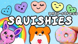 SQUISHIES KAWAII ANTISTRESS DIY [upl. by Gerrilee]