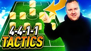 EAFC 24  The Best 4411 Custom Tactics  Player Instructions [upl. by Wendell]