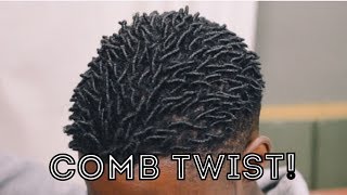 How To Get Twist With Natural Hair [upl. by Dulcia]