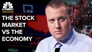 The Difference Between The Stock Market And The Economy [upl. by Ynnad]