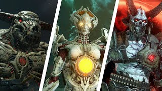 DOOM Eternal  All Boss Fights  Bosses [upl. by Netnilc481]