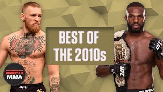 The best MMA fights of the decade McGregor vs Diaz Jones vs Gustafsson and more  ESPN MMA [upl. by Savdeep]