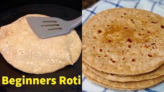 SOFT RotiChapati FOR BEGINNERS  DETAILED GUIDE On How To Make Indian Flatbread [upl. by Adnarem]