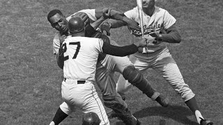 Juan Marichal squares off with John Roseboro  This week in baseball [upl. by Kayle]