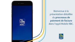 Paiement de facture dans l’appli Mobile RBC [upl. by Iram]