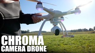 Blade Chroma 4K Camera Drone  Flite Test [upl. by Cherida819]