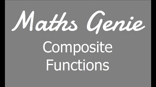 Composite Functions [upl. by Jarek]