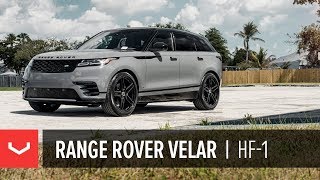 Vossen Hybrid Forged HF1 Wheel  Range Rover Velar  Gloss Black [upl. by Sucramal476]