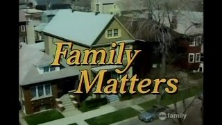 Family Matters Opening Credits and Theme Song [upl. by Sabino]