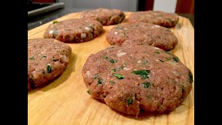 CARNE PARA HAMBURGUESAS JUGOSA Y SUAVE  La mejor receta para negocio [upl. by Florin]