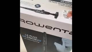 Je teste l’aspirateur ROWENTA sans fil  le plus silencieux🍃 [upl. by Lucilla]