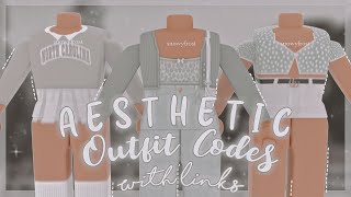 Aesthetic outfit codes  links pt1  Snowy Frost [upl. by Edrick213]